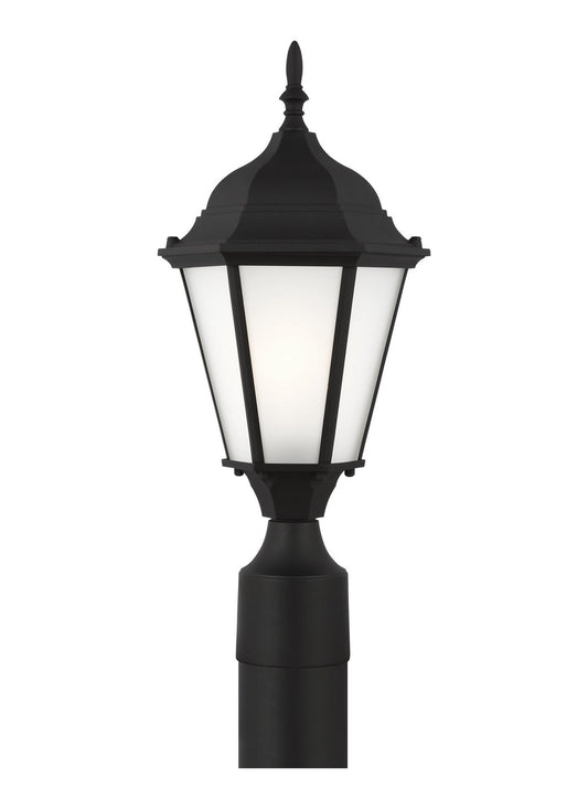 Generation Lighting - 82941EN3-12 - One Light Outdoor Post Lantern - Bakersville - Black