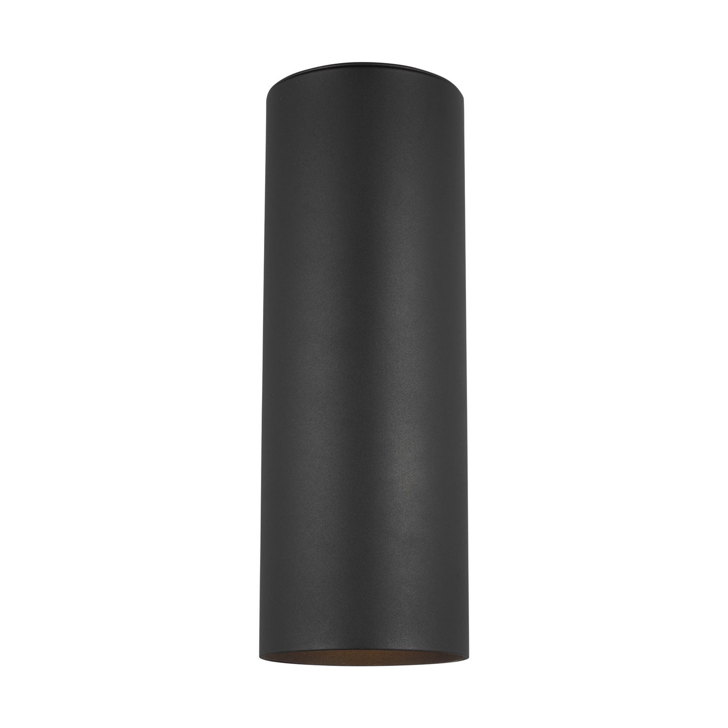 Outdoor Cylinders Two Light Outdoor Wall Lantern in Black