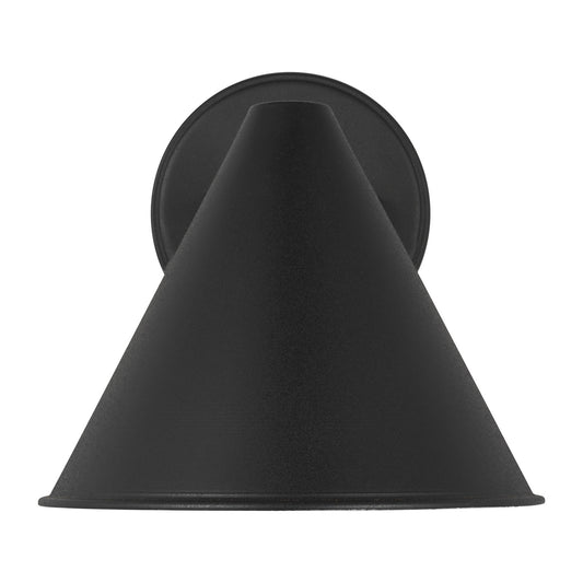 Crittenden One Light Outdoor Wall Lantern in Black
