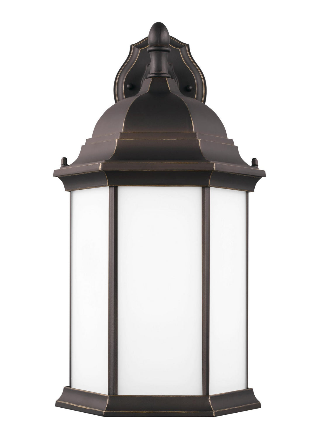 Sevier One Light Outdoor Wall Lantern in Antique Bronze