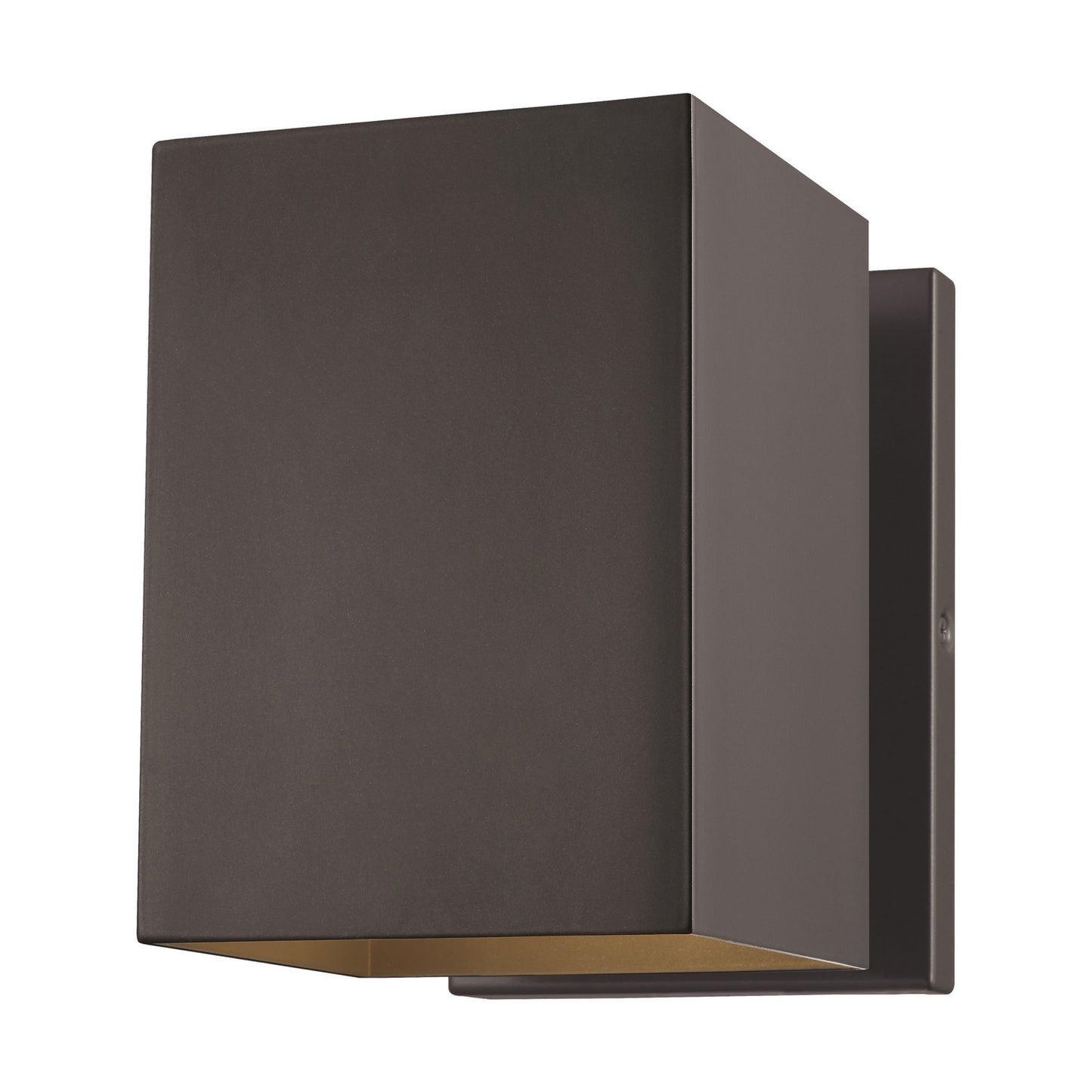 Pohl One Light Outdoor Wall Lantern in Bronze