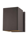 Pohl One Light Outdoor Wall Lantern in Bronze