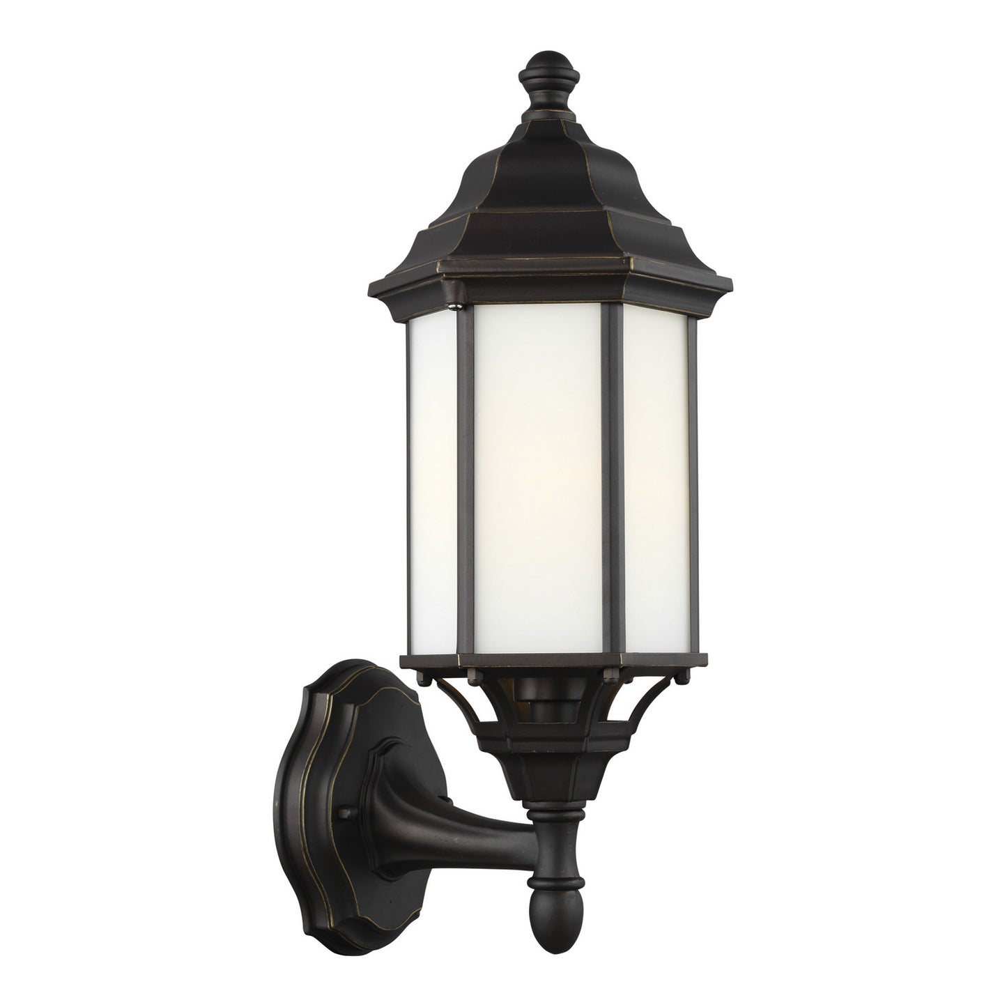 Sevier One Light Outdoor Wall Lantern in Antique Bronze
