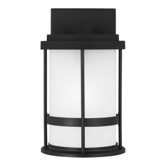 Generation Lighting - 8590901D-12 - One Light Outdoor Wall Lantern - Wilburn - Black