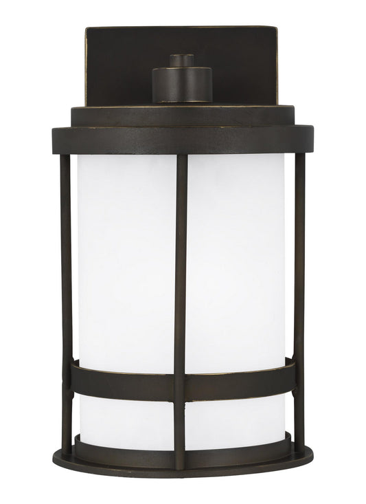 Generation Lighting - 8590901DEN3-71 - One Light Outdoor Wall Lantern - Wilburn - Antique Bronze
