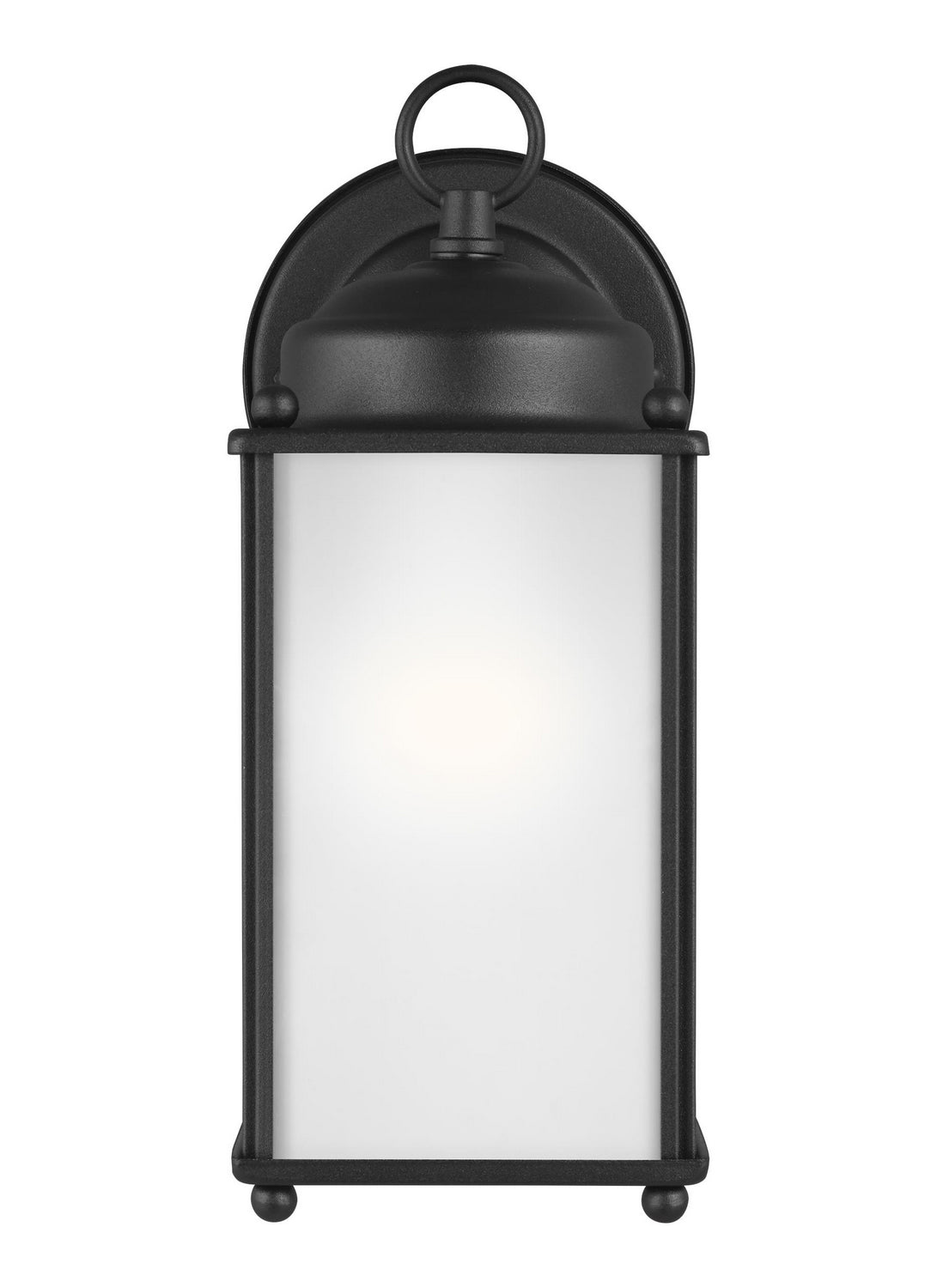 Generation Lighting - 8593001EN3-12 - One Light Outdoor Wall Lantern - New Castle - Black