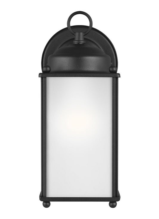 Generation Lighting - 8593001EN3-12 - One Light Outdoor Wall Lantern - New Castle - Black