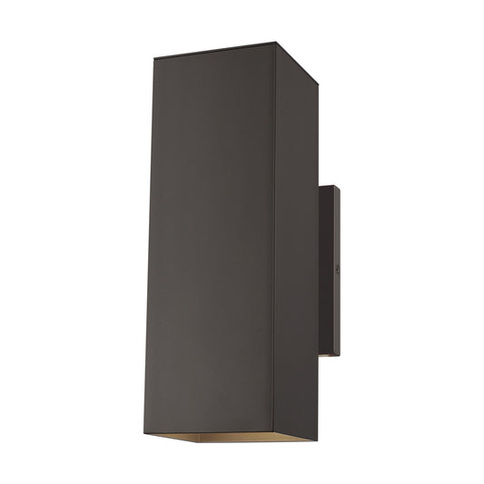 Pohl Two Light Outdoor Wall Lantern in Bronze