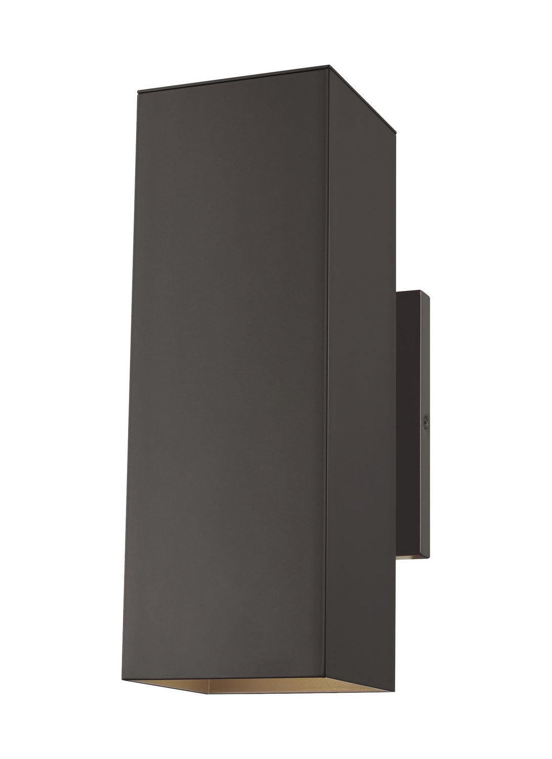 Pohl Two Light Outdoor Wall Lantern in Bronze