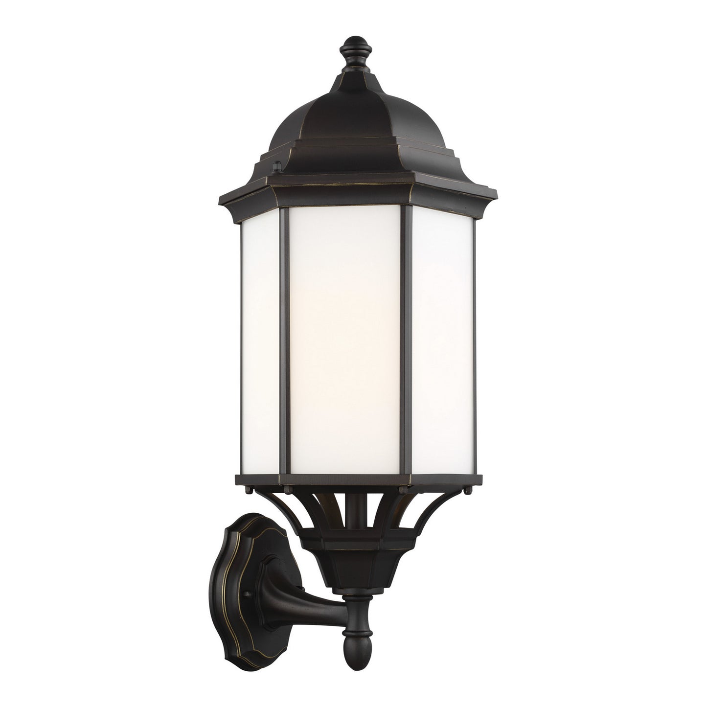 Generation Lighting - 8638751-71 - One Light Outdoor Wall Lantern - Sevier - Antique Bronze