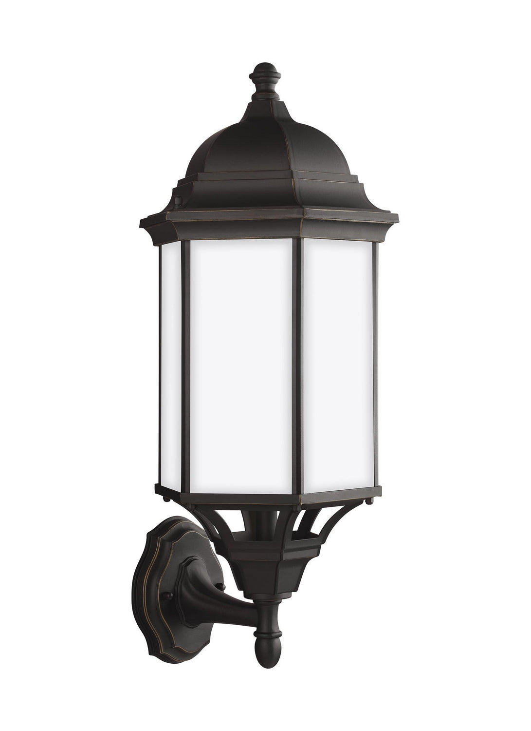 Sevier One Light Outdoor Wall Lantern in Antique Bronze