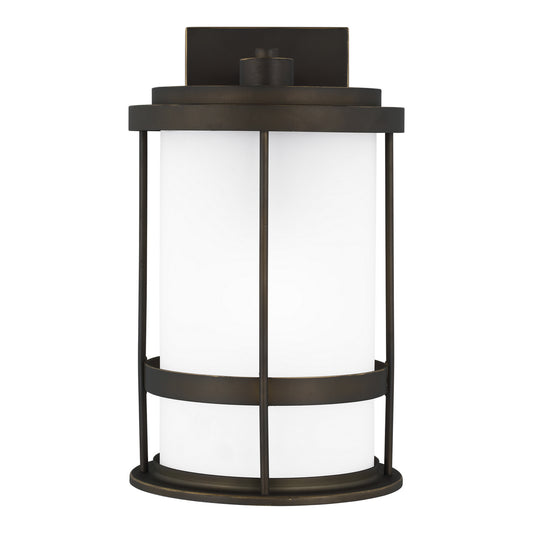 Generation Lighting - 8690901D-71 - One Light Outdoor Wall Lantern - Wilburn - Antique Bronze