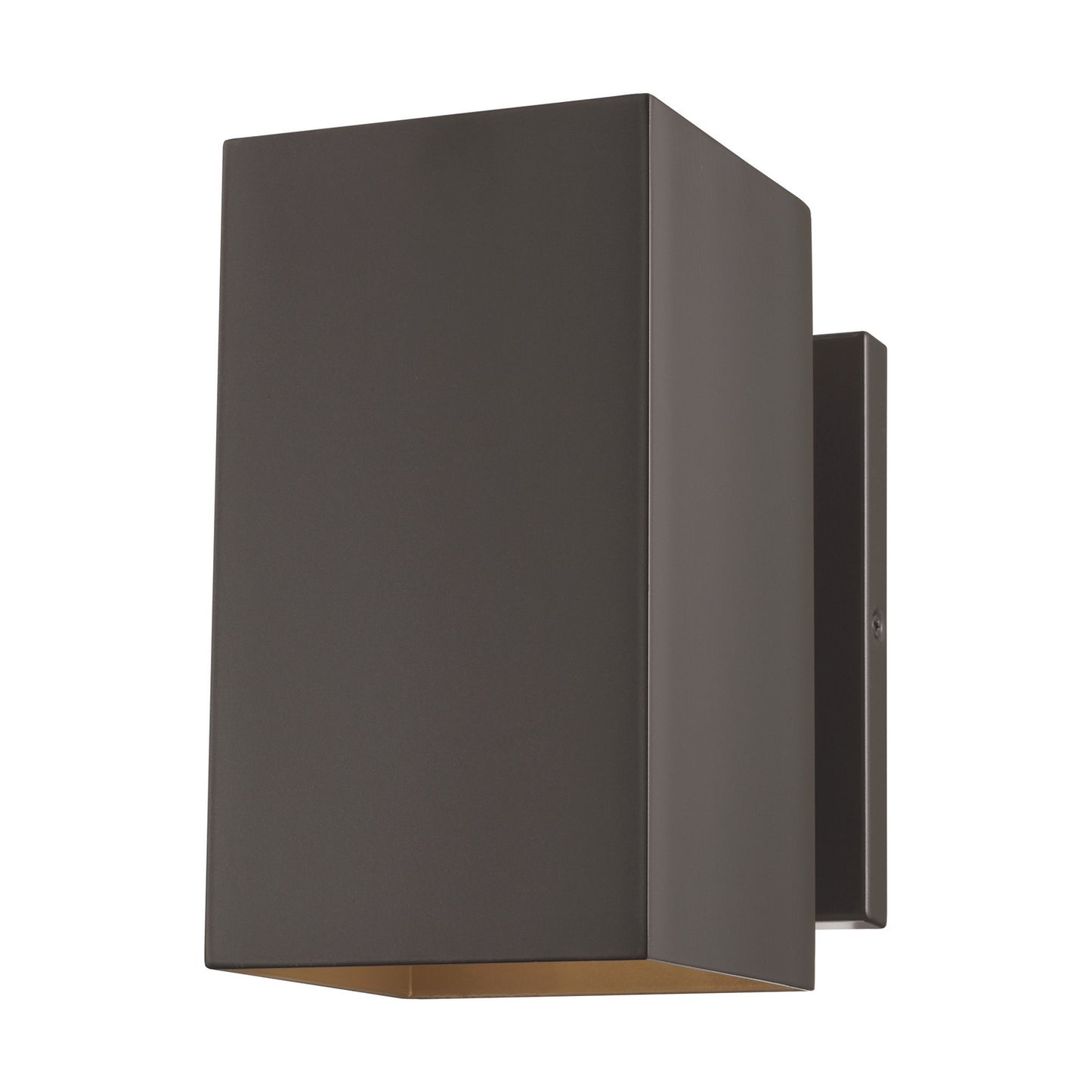 Pohl One Light Outdoor Wall Lantern in Bronze
