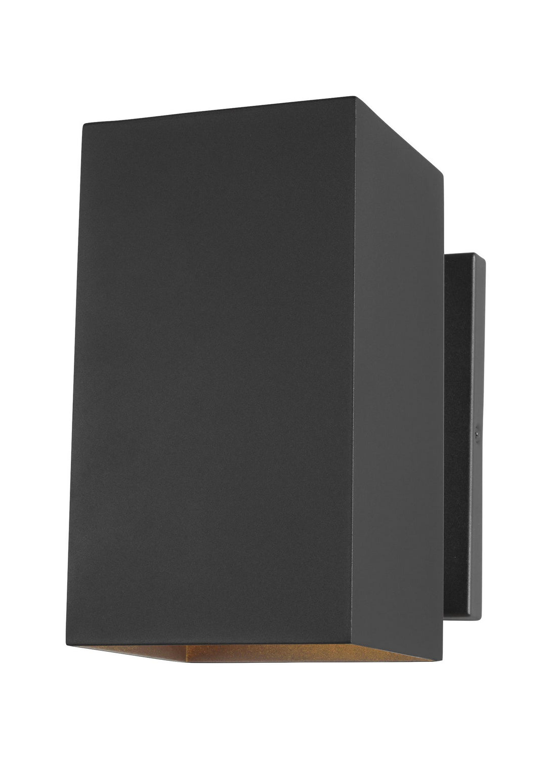 Pohl One Light Outdoor Wall Lantern in Black