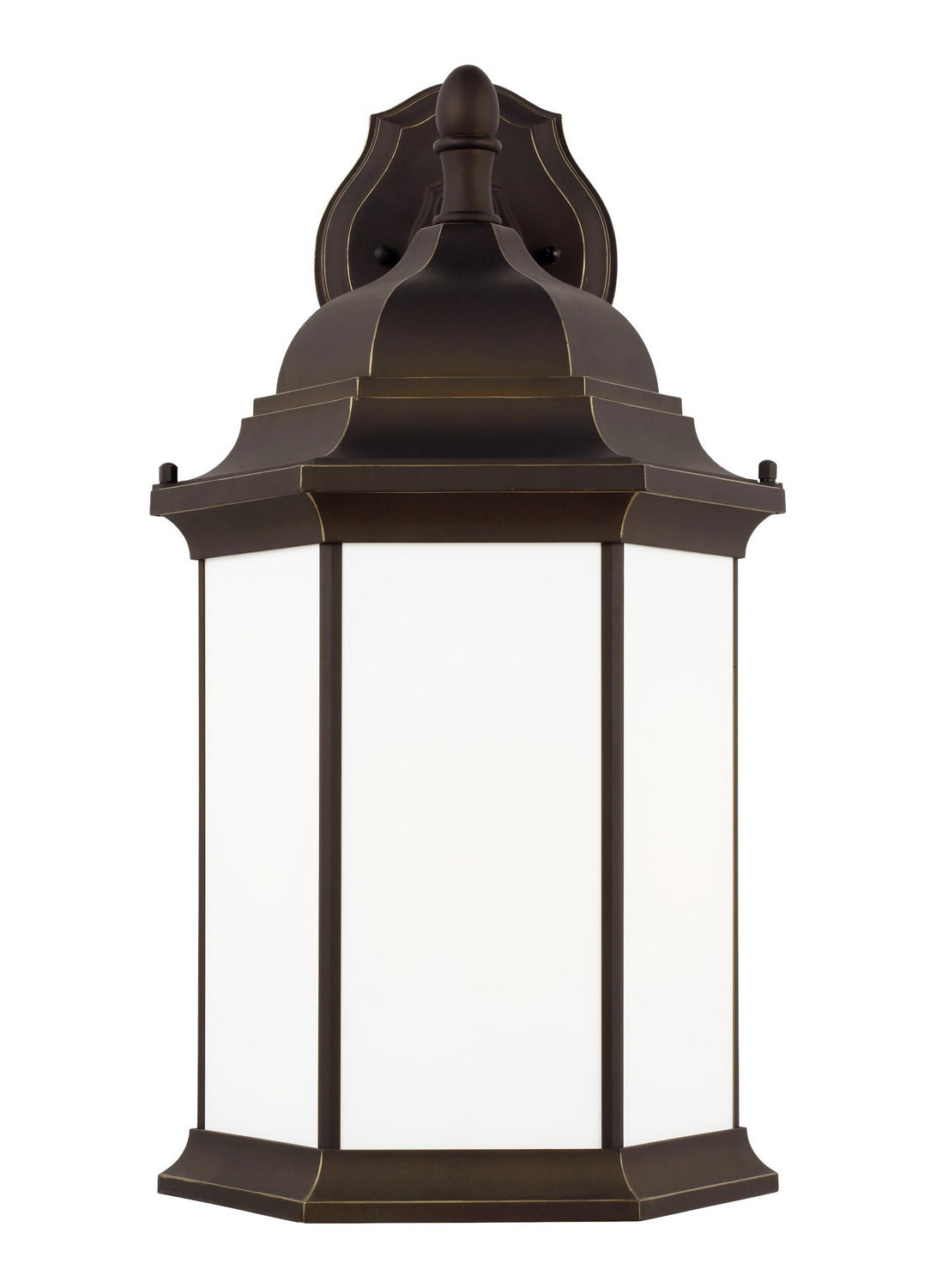 Sevier One Light Outdoor Wall Lantern in Antique Bronze