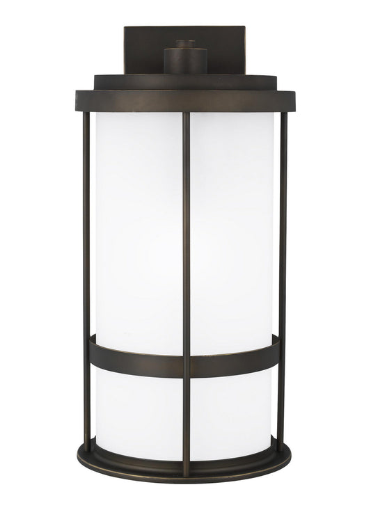 Generation Lighting - 8790901DEN3-71 - One Light Outdoor Wall Lantern - Wilburn - Antique Bronze