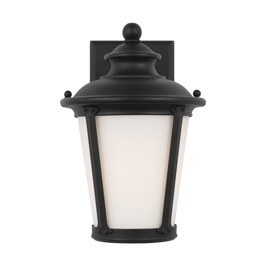 Cape May One Light Outdoor Wall Lantern in Black
