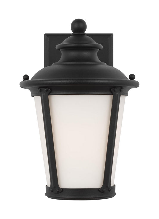 Cape May One Light Outdoor Wall Lantern in Black