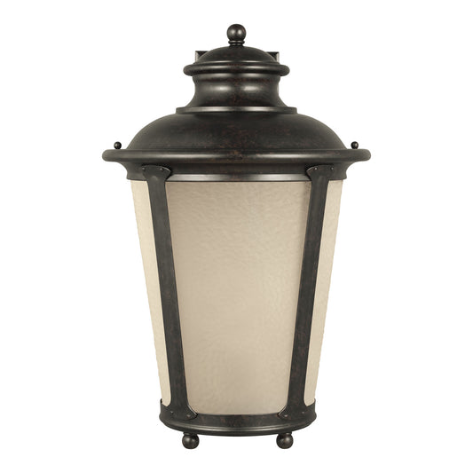Generation Lighting - 88244-780 - One Light Outdoor Wall Lantern - Cape May - Burled Iron