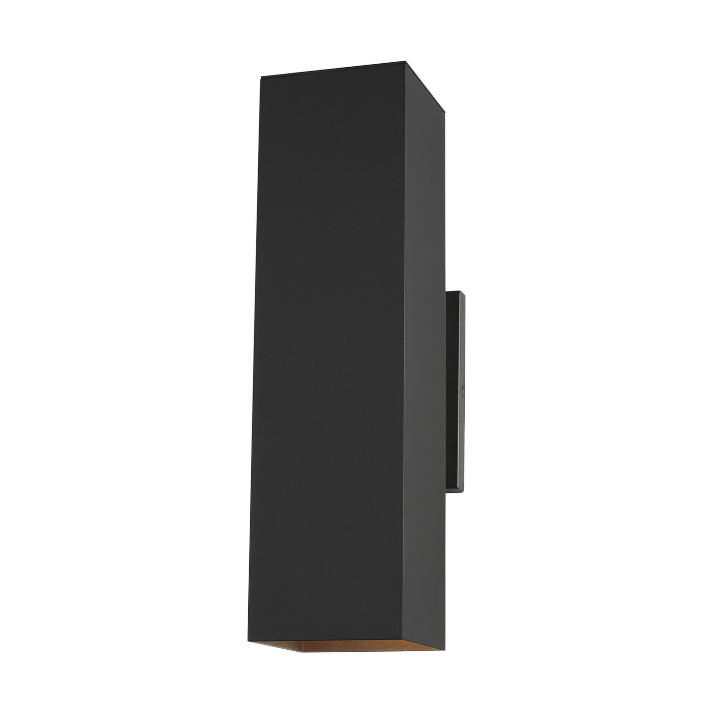 Pohl Two Light Outdoor Wall Lantern in Black