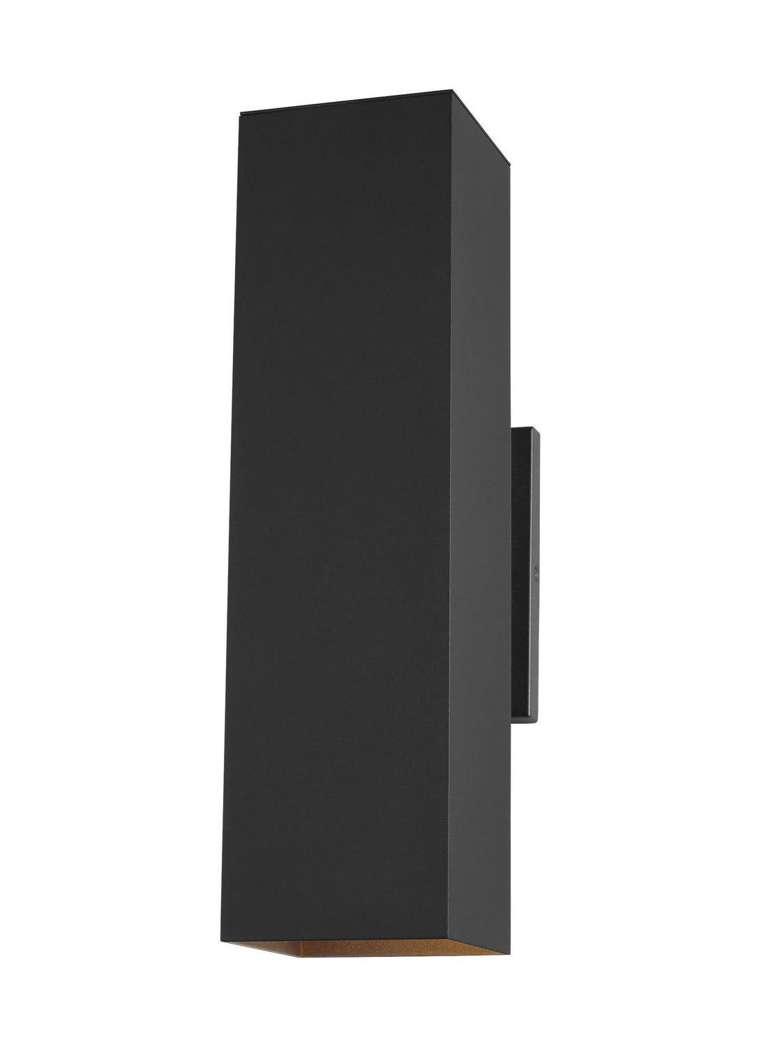 Pohl Two Light Outdoor Wall Lantern in Black