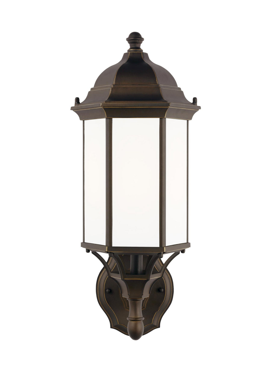 Sevier One Light Outdoor Wall Lantern in Antique Bronze