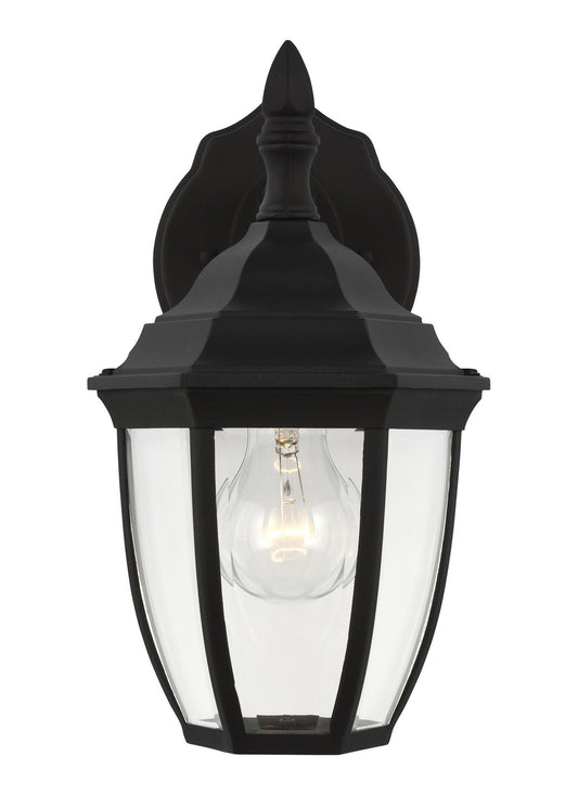 Bakersville One Light Outdoor Wall Lantern in Black