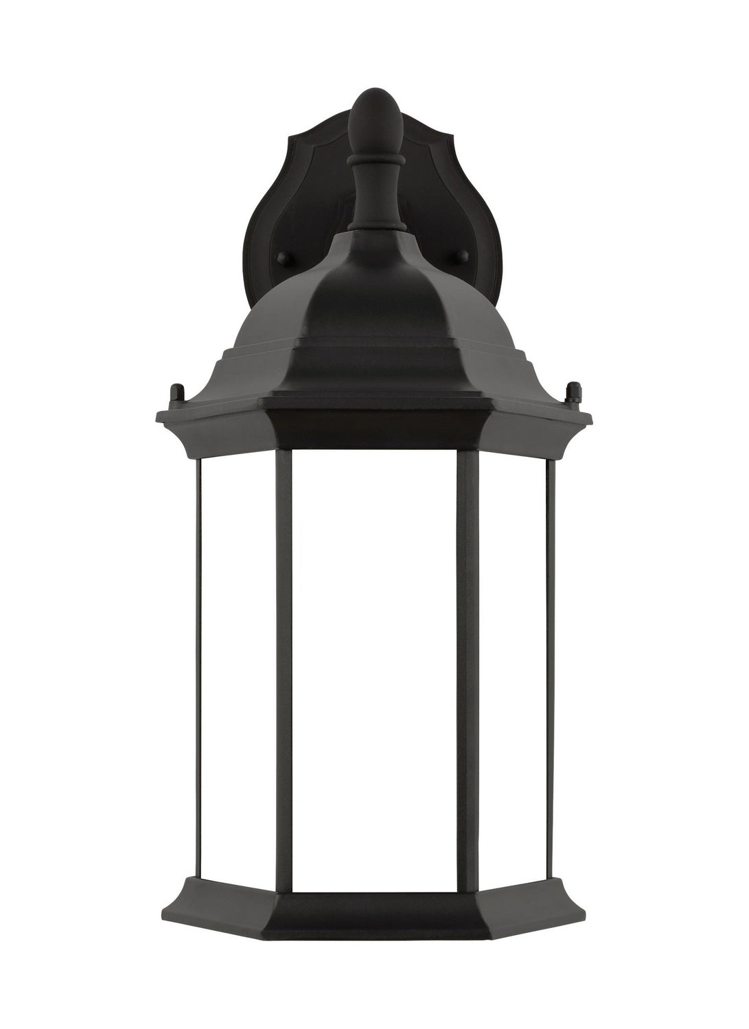 Generation Lighting - 8938751EN3-12 - One Light Outdoor Wall Lantern - Sevier - Black