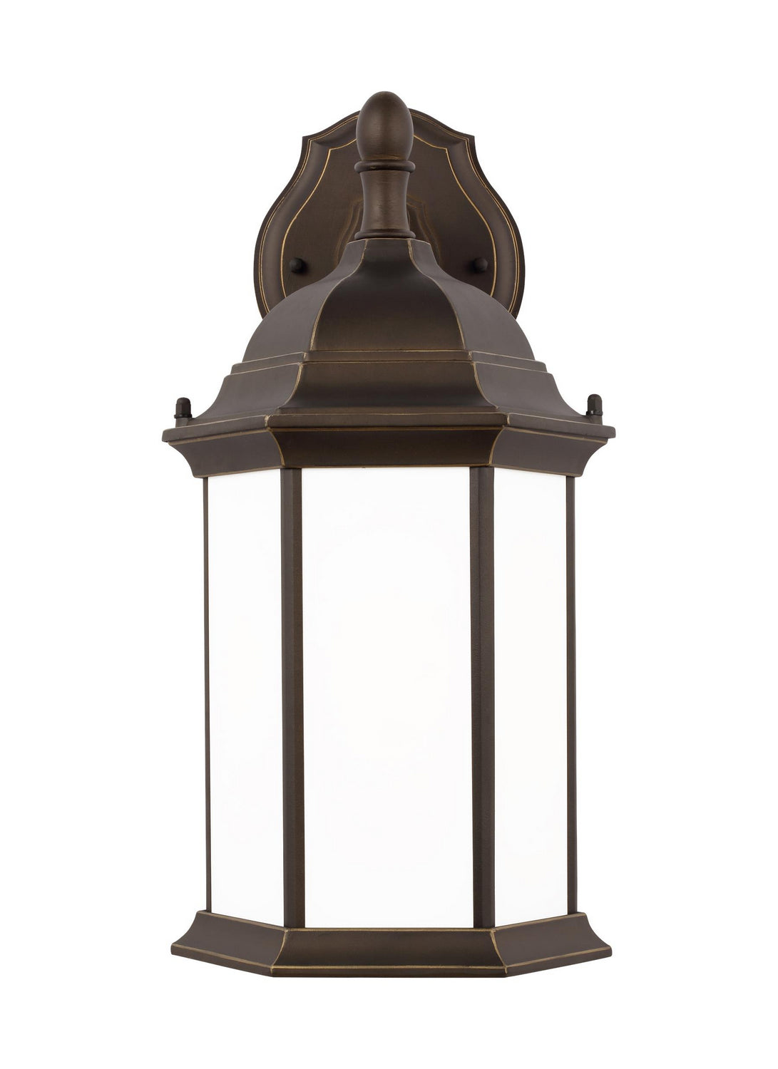 Sevier One Light Outdoor Wall Lantern in Antique Bronze