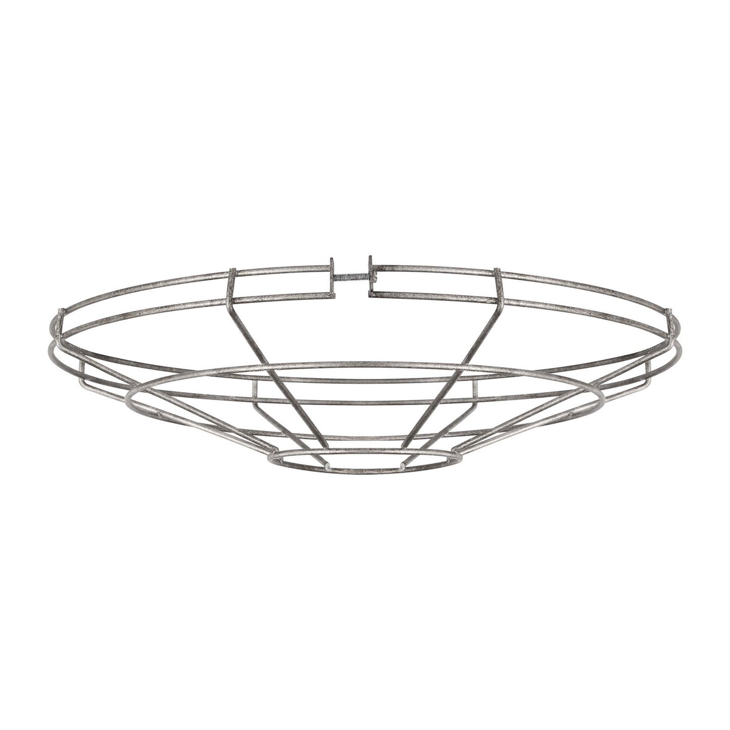 Barn Light Cage in Weathered Pewter