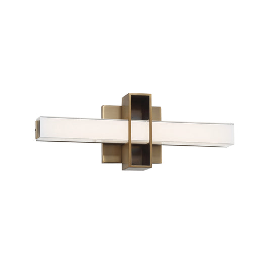 George Kovacs - P1522-575-L - LED Bath - Major - Aged Brass
