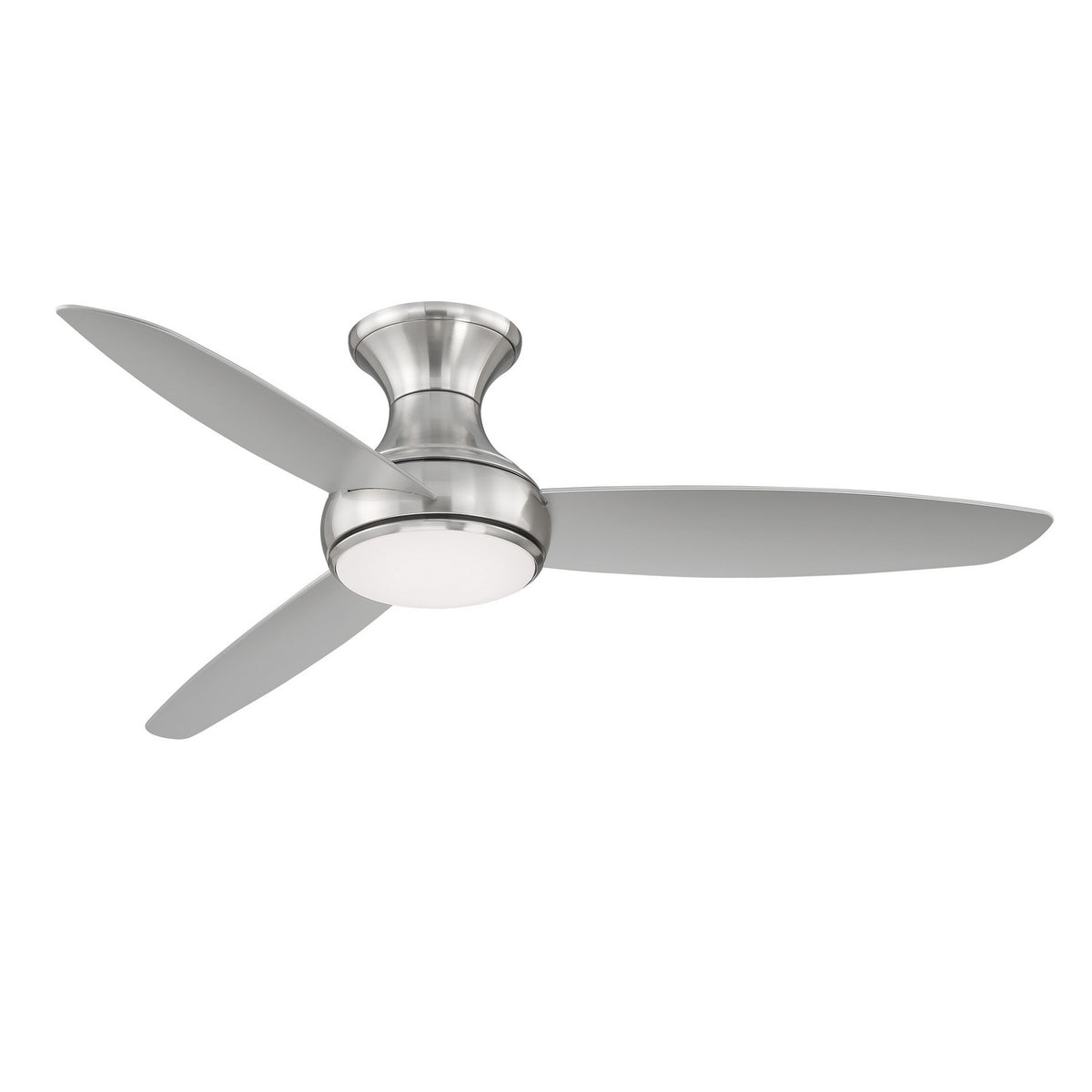 Concept III 54" Ceiling Fan in Brushed Nickel Wet