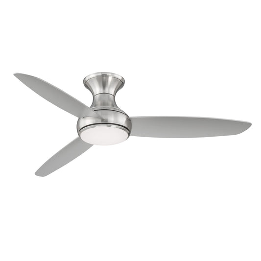Concept III 54" Ceiling Fan in Brushed Nickel Wet
