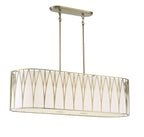 Regal Terrace LED Pendant in Soft Brass