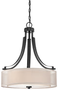 Parsons Studio Three Light Pendant in Sand Coal