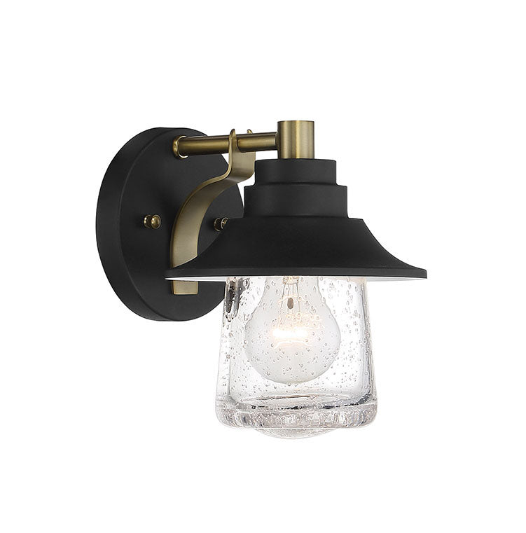 Westfield Manor One Light Bath in Sand Coal w/Soft Brass