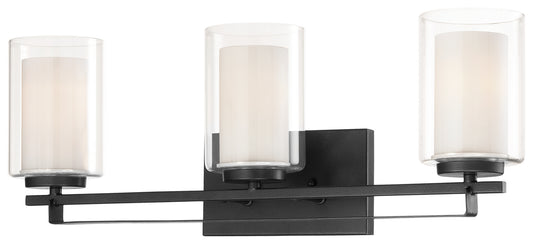 Parsons Studio Three Light Bath Bar in Sand Coal