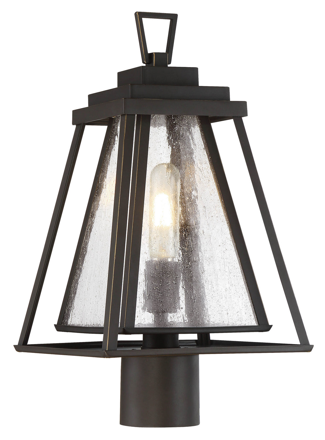 Sleepy Hollow One Light Post Mount in Dakota Bronze