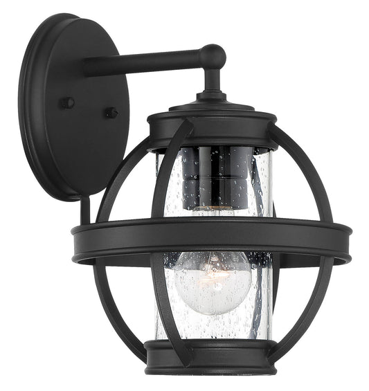 Cumberland Court One Light Outdoor Wall Mount in sand coal