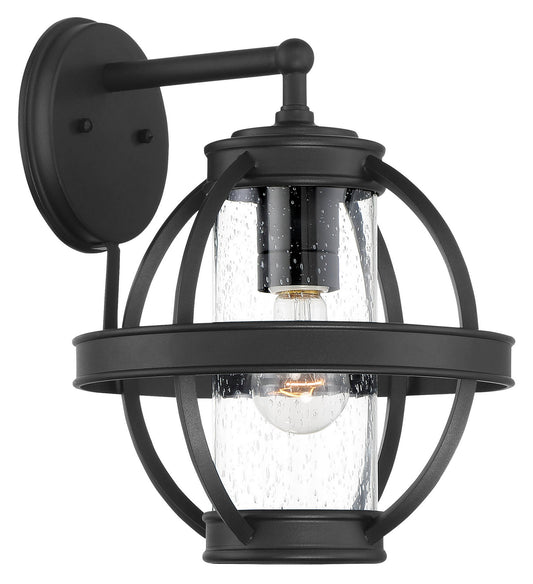 Cumberland Court One Light Outdoor Wall Mount in Sand Coal