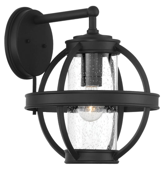 Cumberland Court One Light Outdoor Wall Mount in Sand Coal