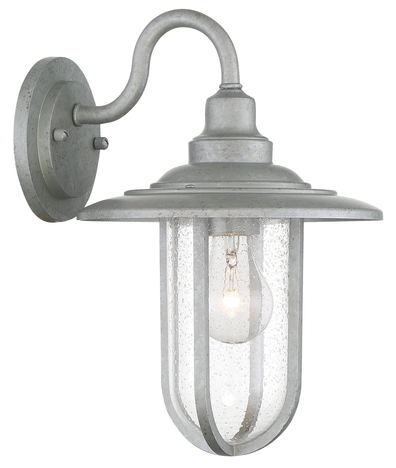 Signal Park One Light Wall Mount in Galvanized