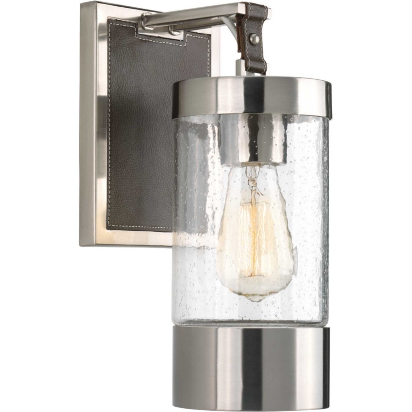Point Dume-Lookout One Light Wall Bracket in Brushed Nickel