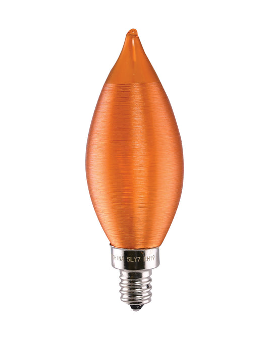 (4-Pack) Light Bulb in Spun Amber