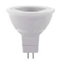 (4-Pack) Satco S21742 7W LED MR16 MR Bulb, GU5.3 Base, 3000K, 500 Lumens, White