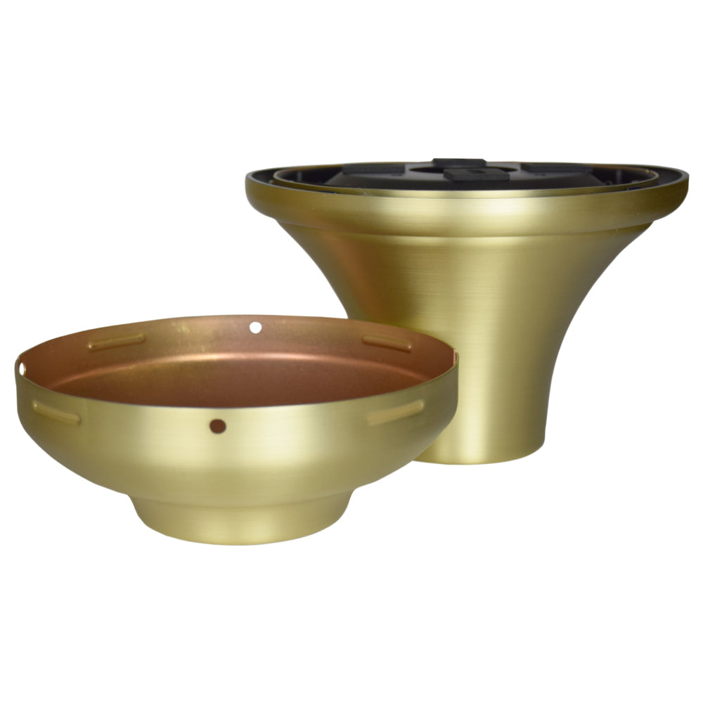 Accessory Close to Ceilng Kit in Brushed Satin Brass