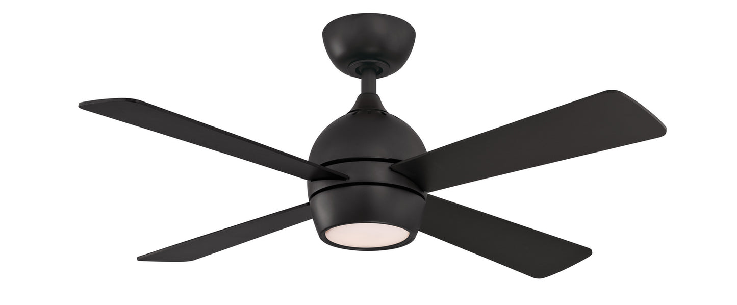 Kwad 44 44" Ceiling Fan in Black