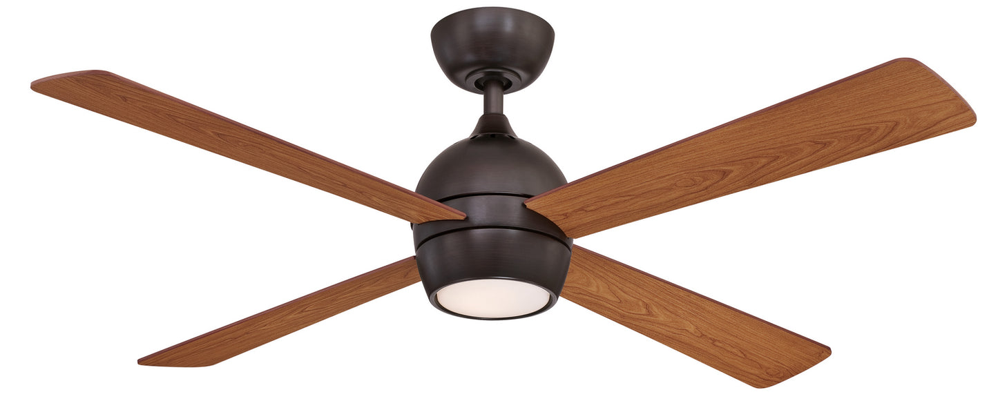 Kwad 52 52" Ceiling Fan in Dark Bronze