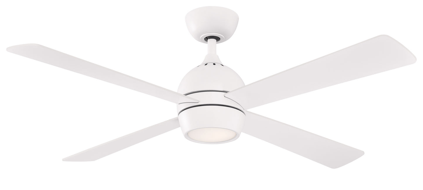 Kwad 52 52" Ceiling Fan in Matte White
