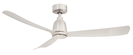 Kute 52 52" Ceiling Fan in Brushed Nickel